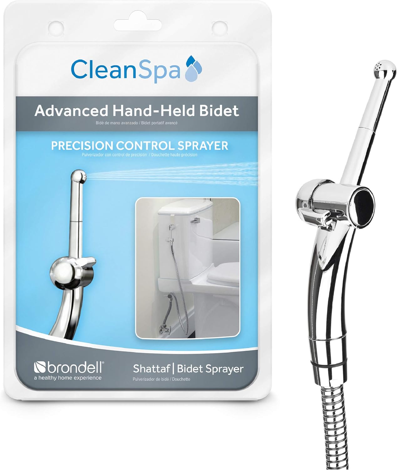 Handheld bidet sprayer kit (Personal cleansing)