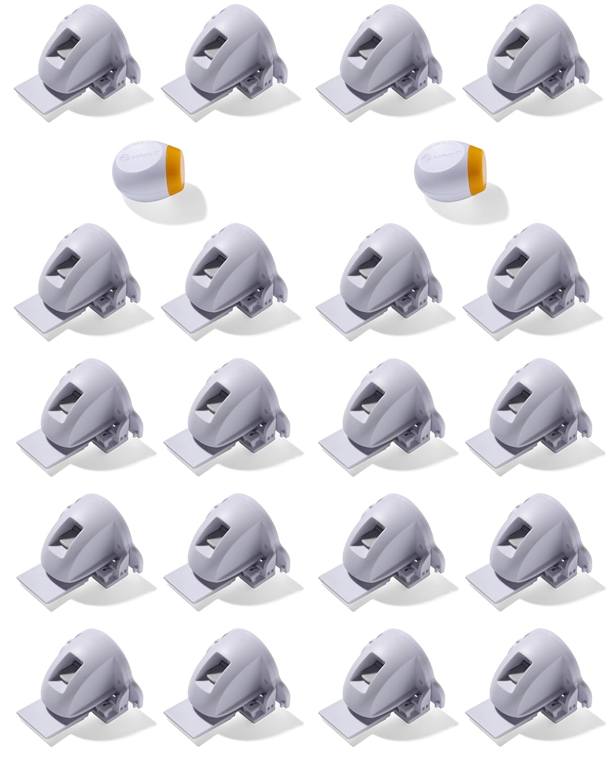 Magnetic cabinet lock system (Hazard control)