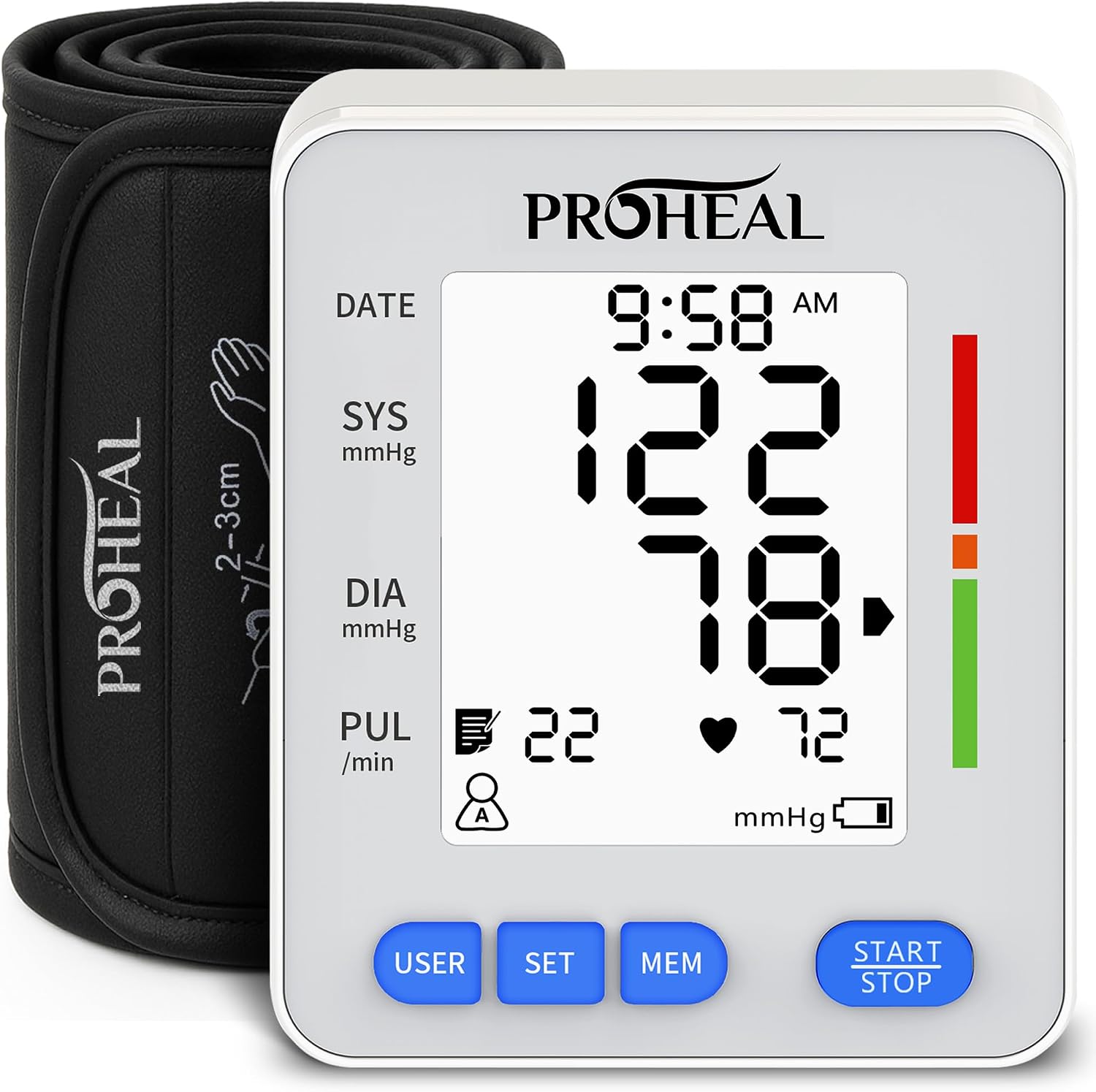 Talking blood pressure monitor (Talking health device)