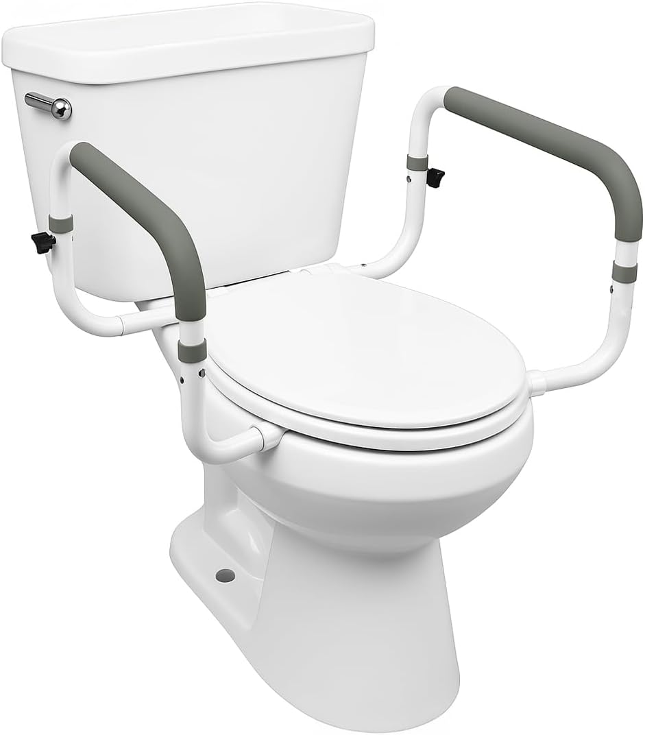Toilet safety frame (Toilet support)