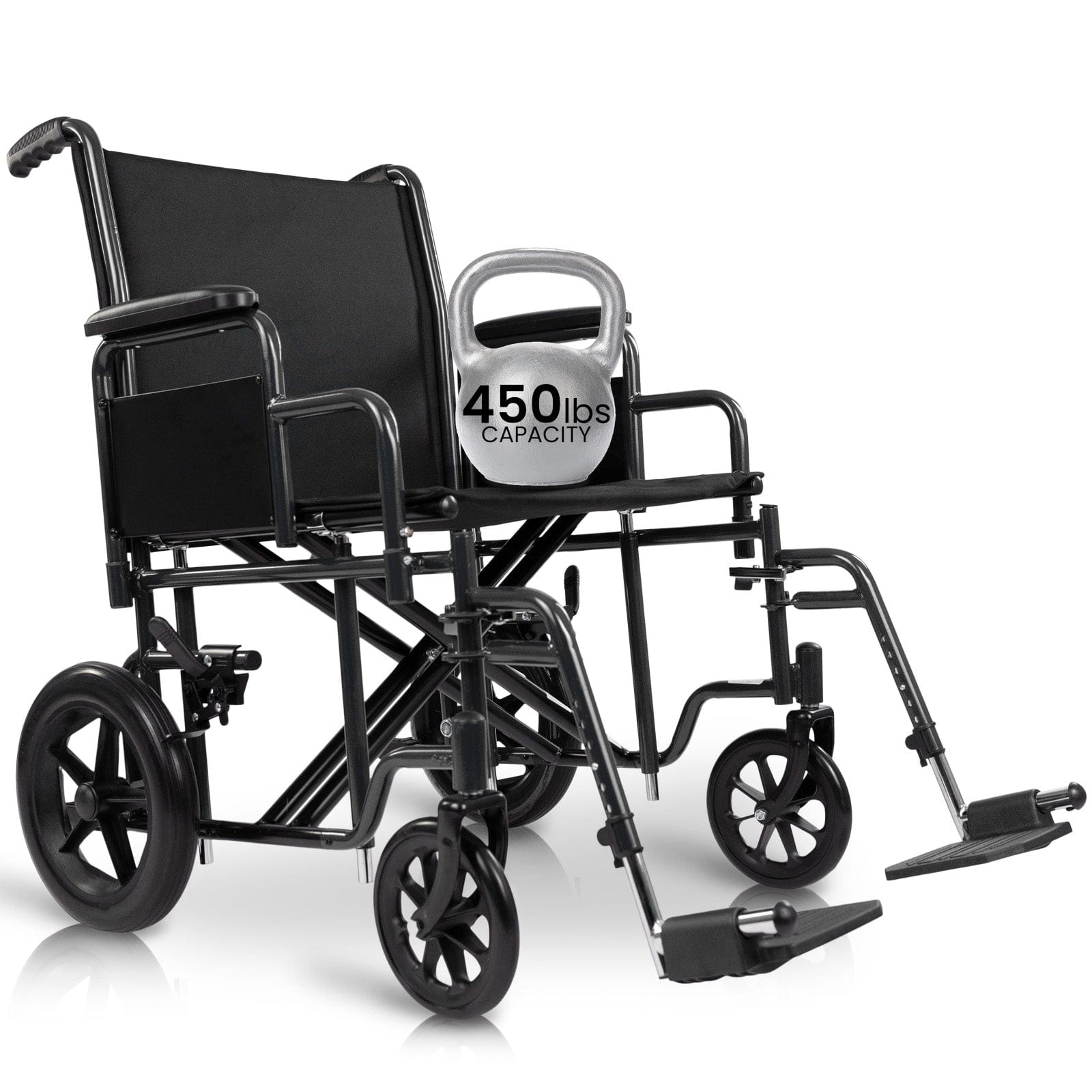 Vive Bariatric Transport Wheelchair (MOB1102)