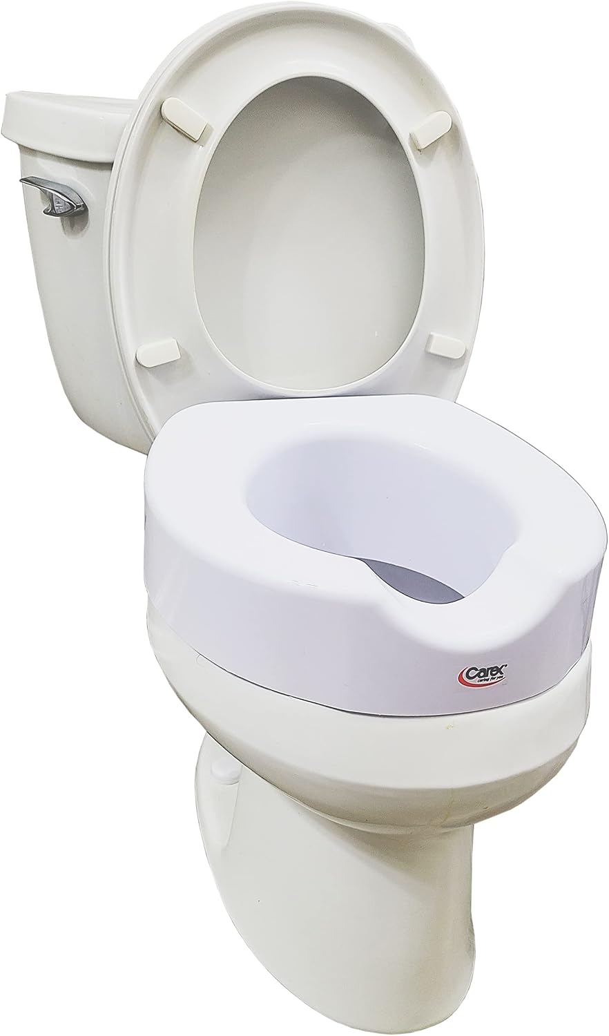 Carex Quick-Lock Raised Toilet Seat (Raised toilet seat)