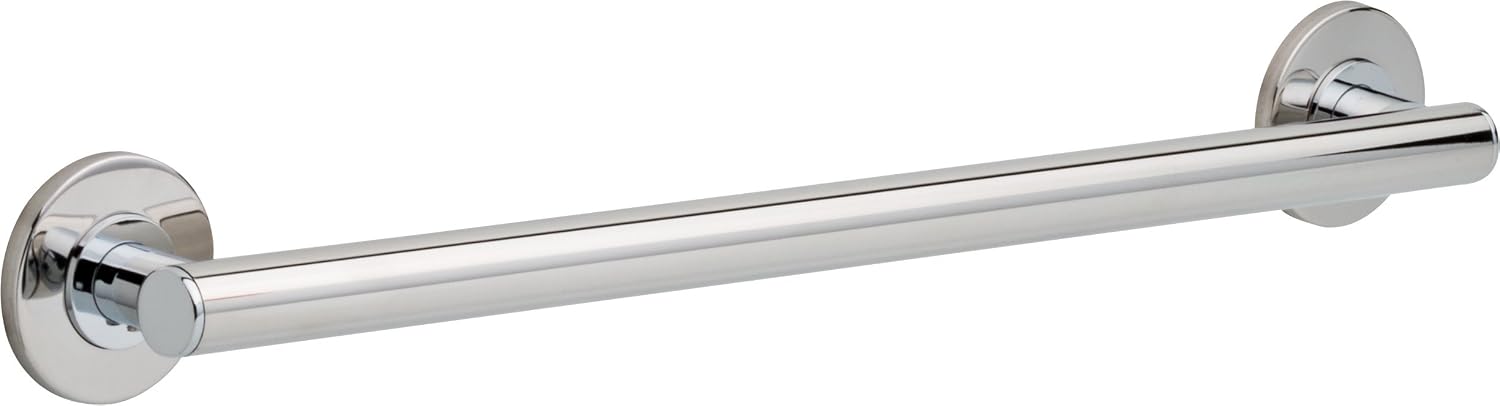 Delta Contemporary 24-Inch Grab Bar (Permanently mounted grab bar)