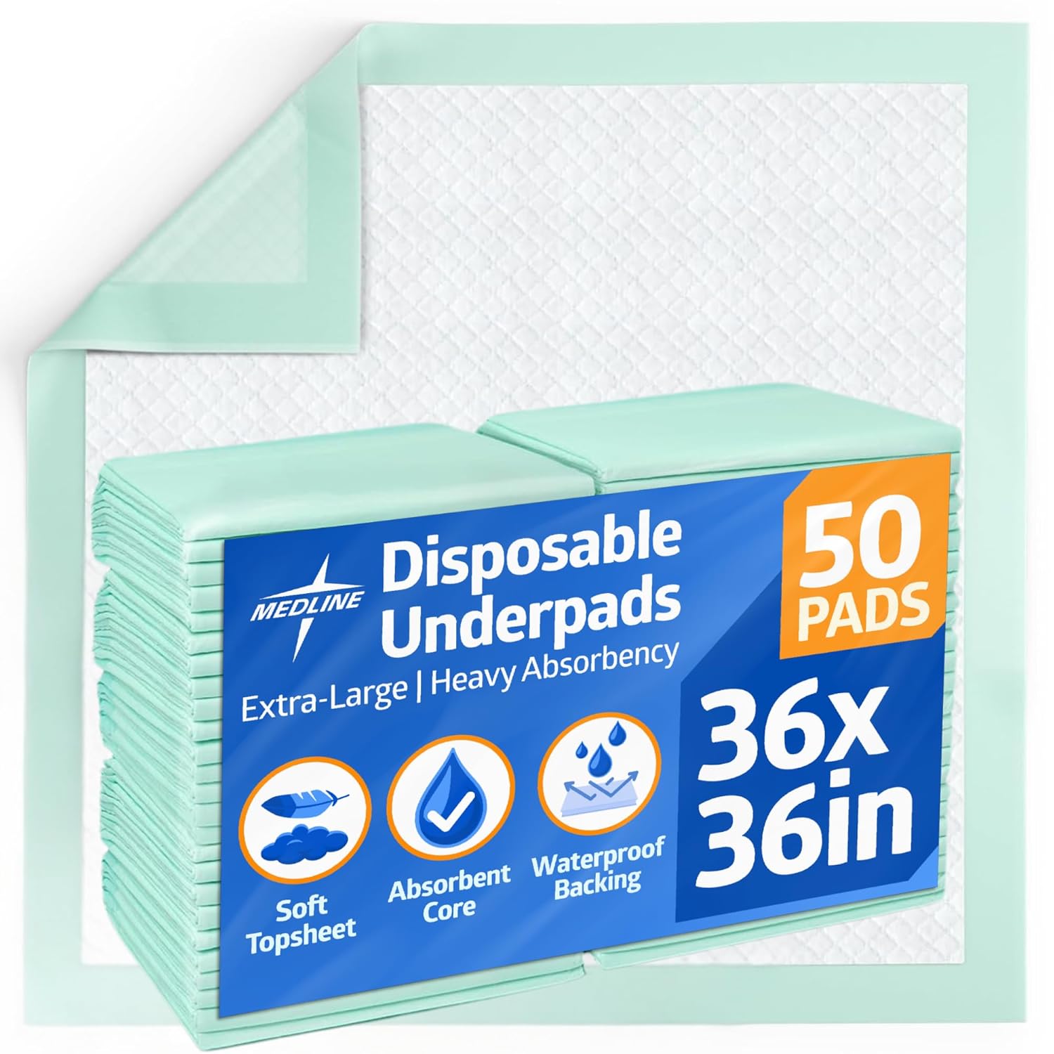 Disposable bed and chair pads (Surface protection)