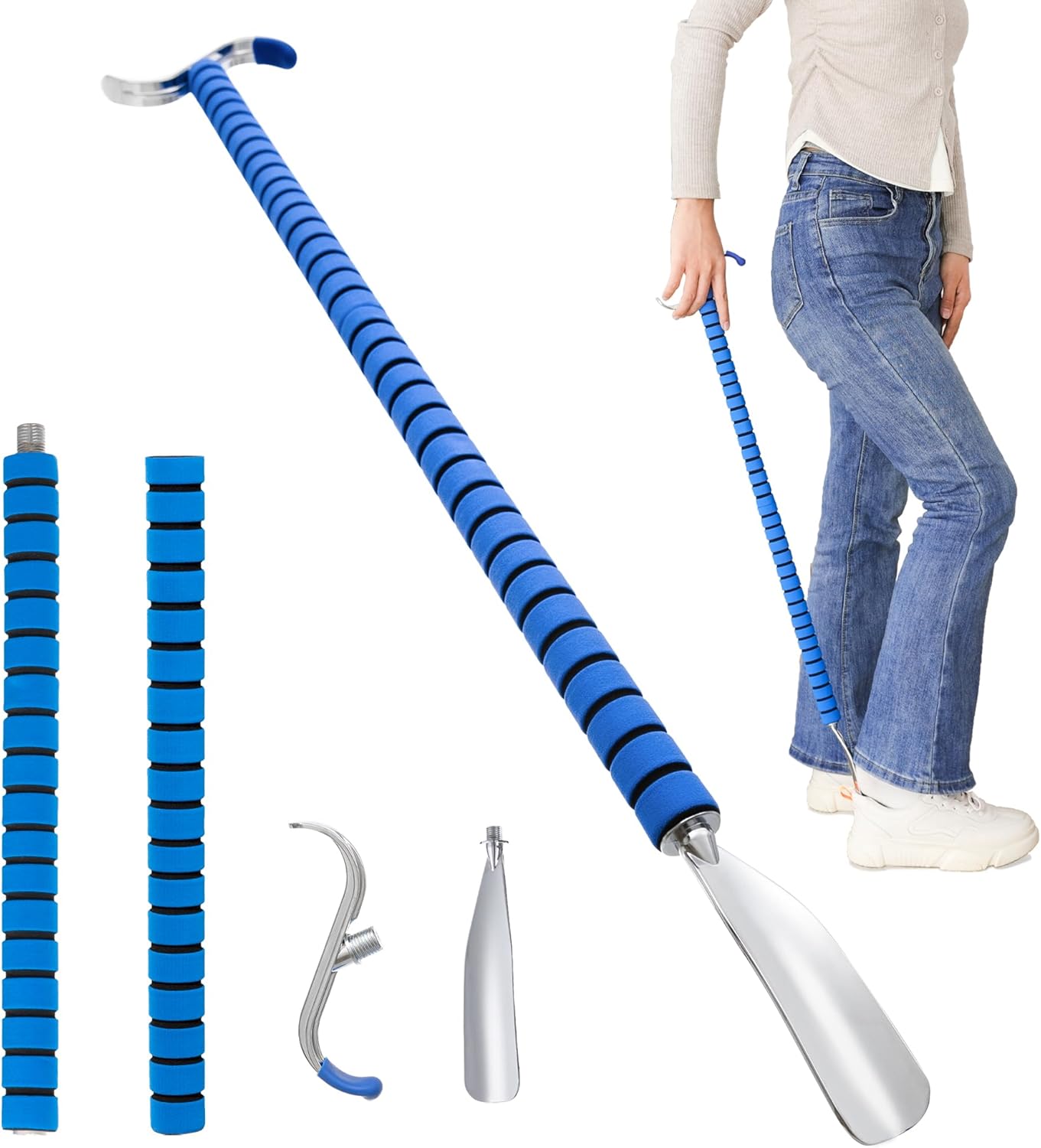 Dressing stick and shoehorn combination (Dressing)