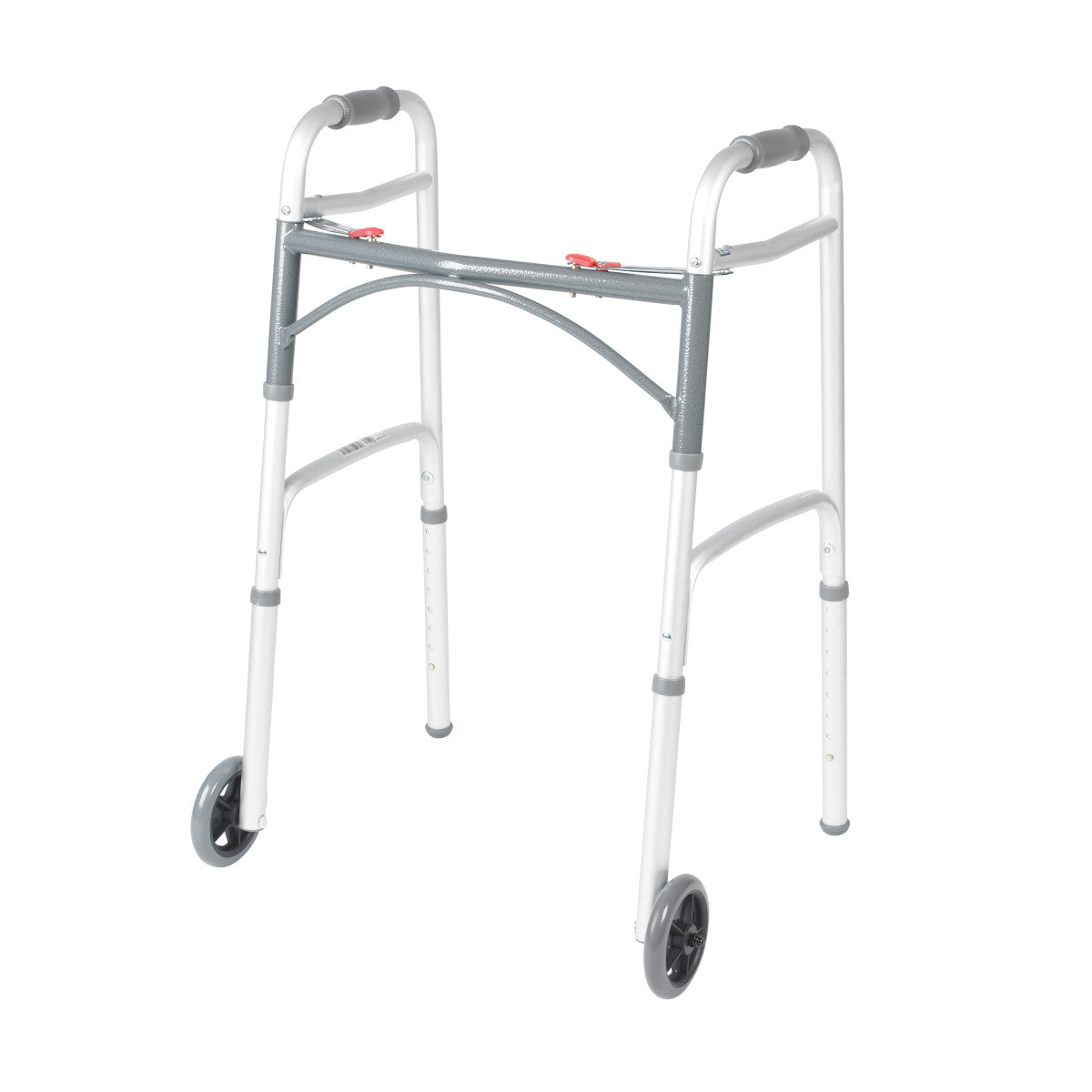 Drive Medical Deluxe Folding Walker with 5-inch wheels model 10210-1