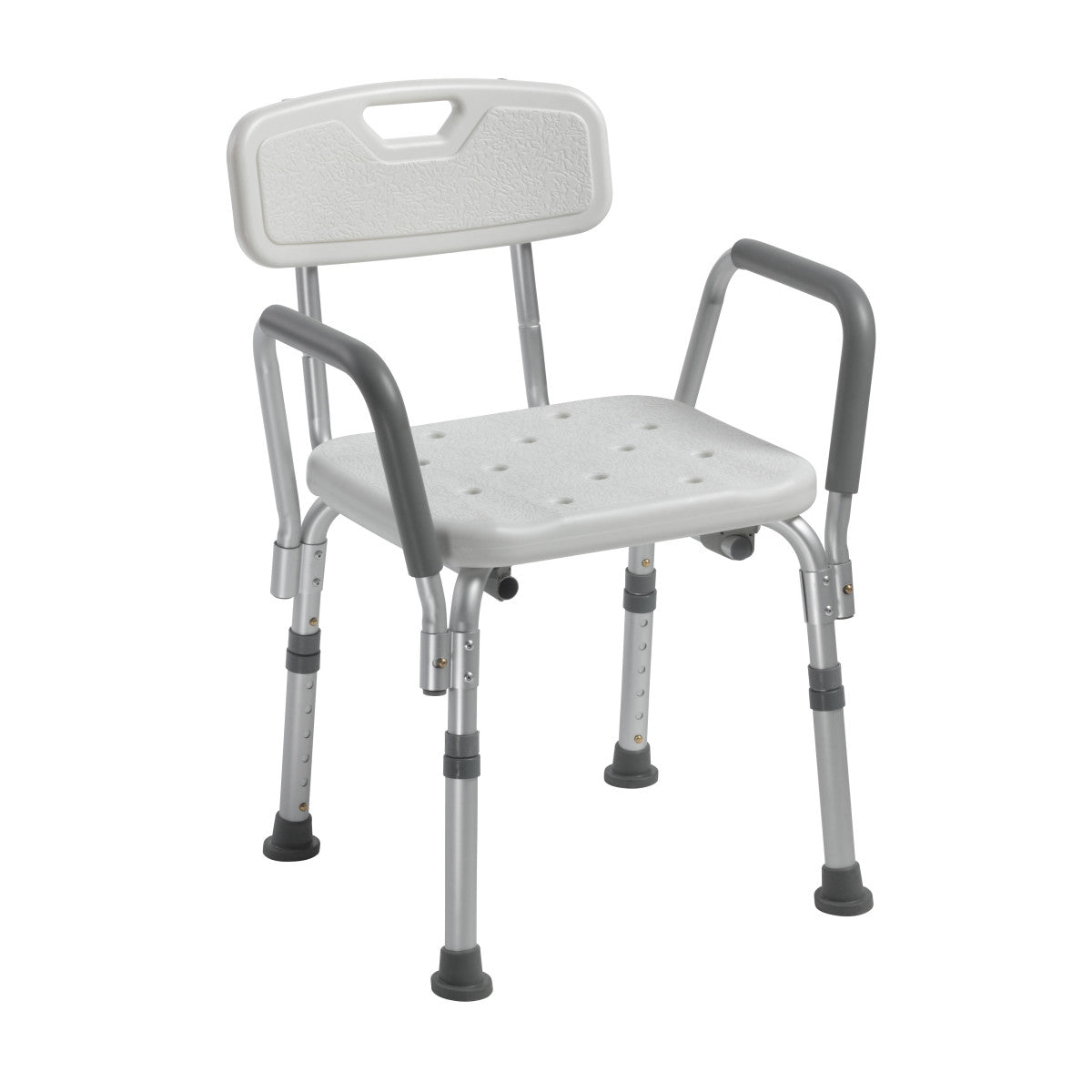 Drive Medical shower chair 12445KD-1 with padded removable arms
