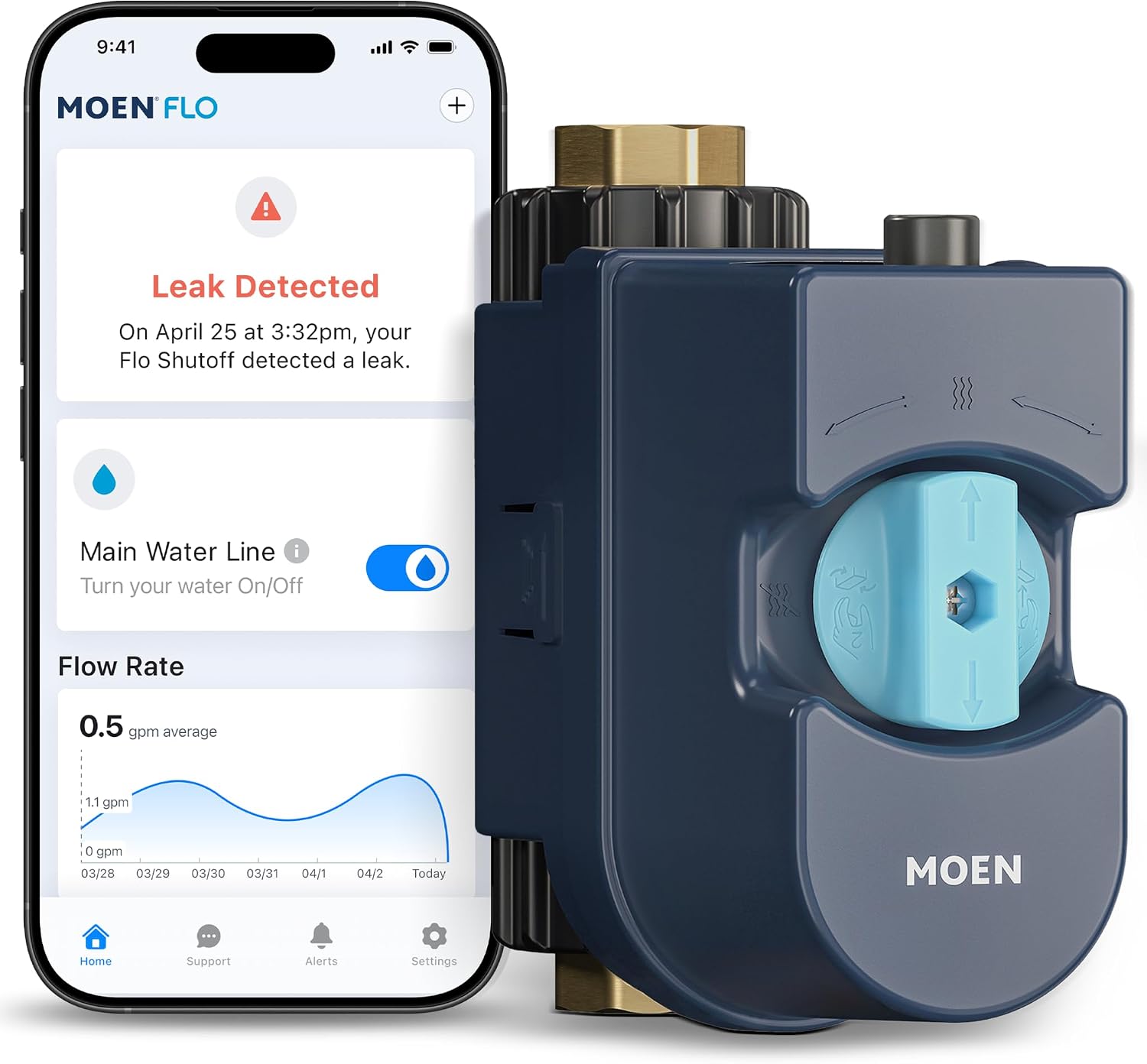 Flo Smart Water Monitor and Shutoff (Whole-home water control)
