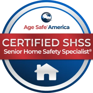Age Safe America Certified Senior Home Safety Specialist (SHSS) badge