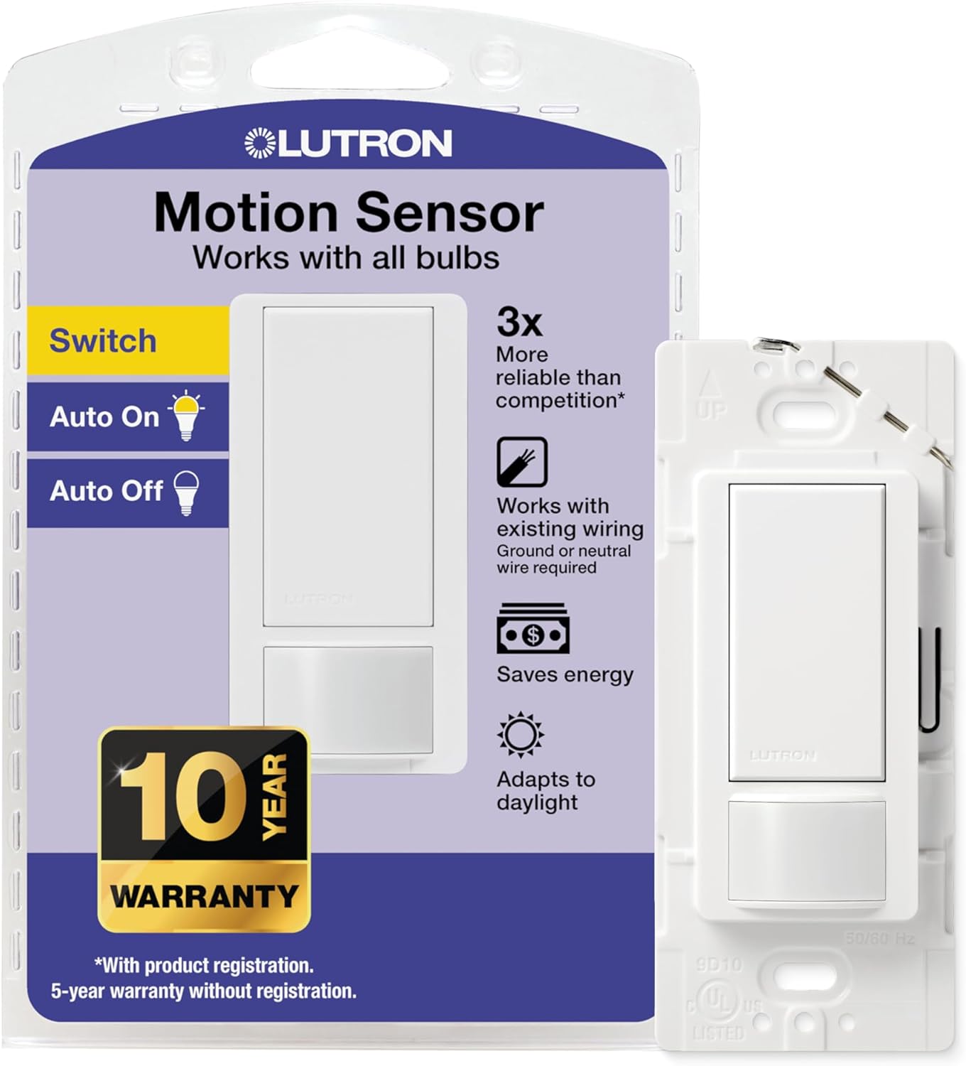 Maestro motion sensor switch (Automatic switching)