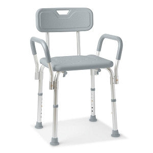 Medline shower chair G2-100KHX1 with back and arms