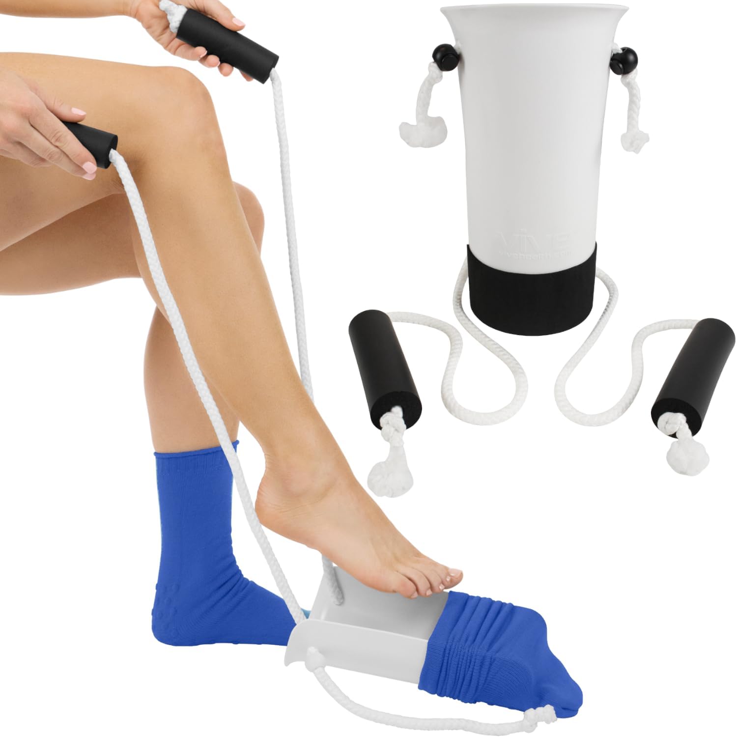Molded sock aid (Dressing)