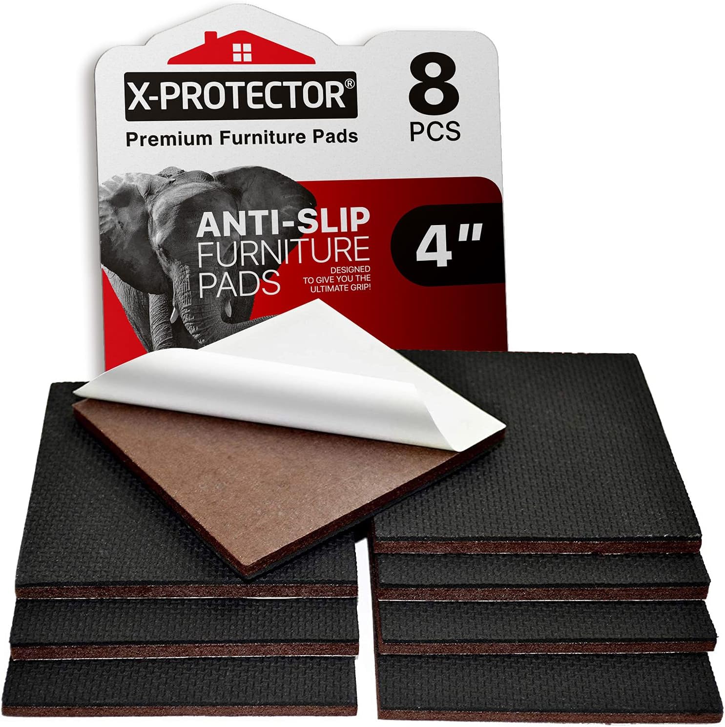 Non-slip furniture pads (Furniture stability)