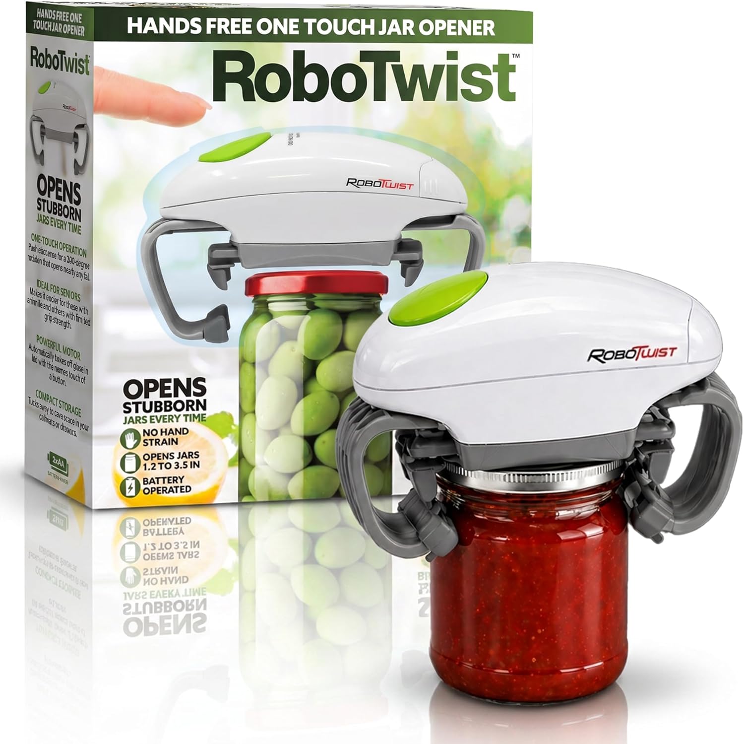 RoboTwist automatic jar opener (Jar opening)