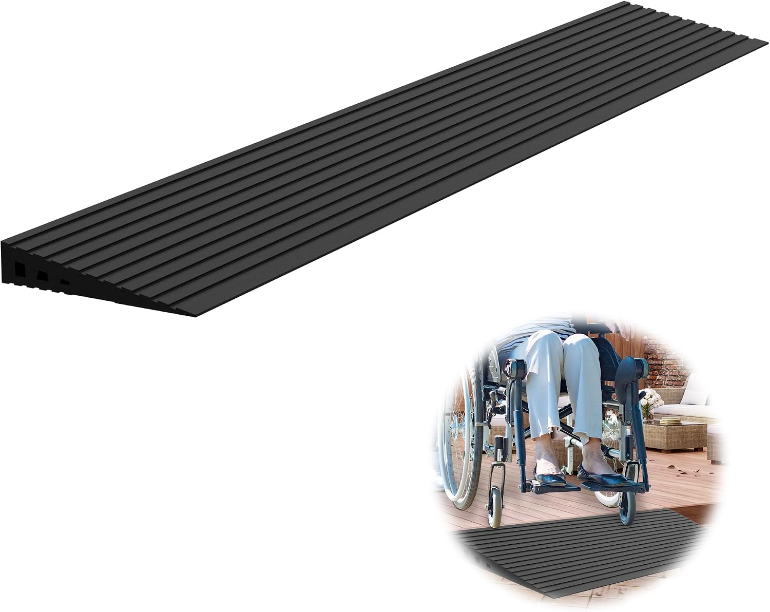 Rubber threshold ramp (Threshold transition)