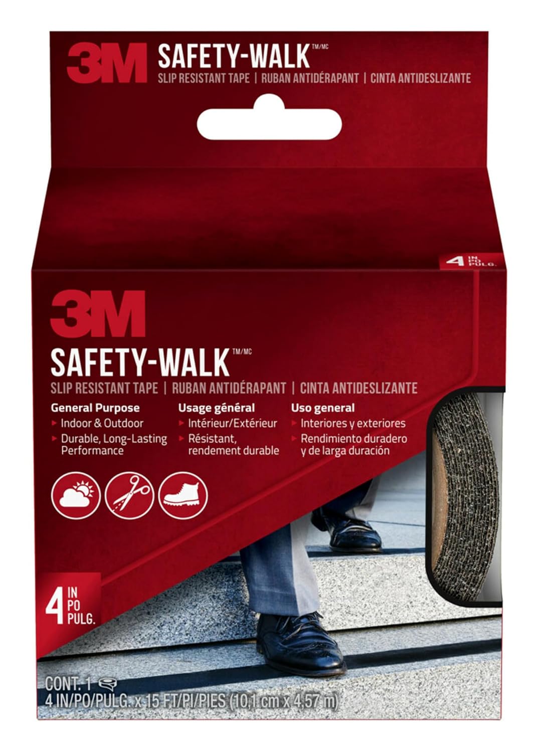 Safety-Walk outdoor stair tread tape (Stair traction)