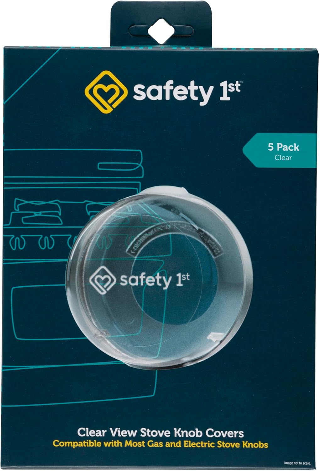 Stove knob covers (Control safety)