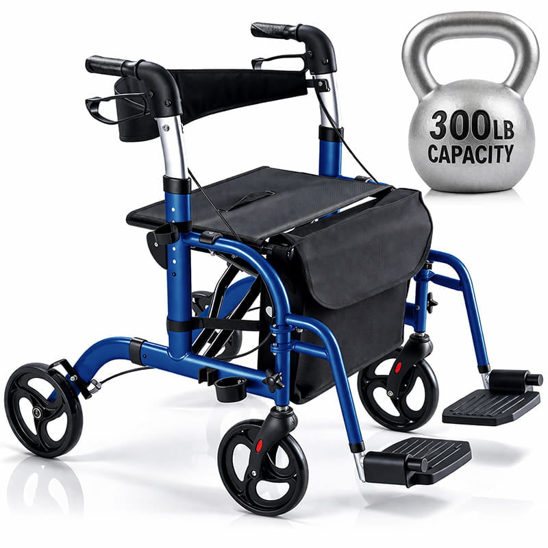 Vive Rollator Walker with Seat (MOB1018)