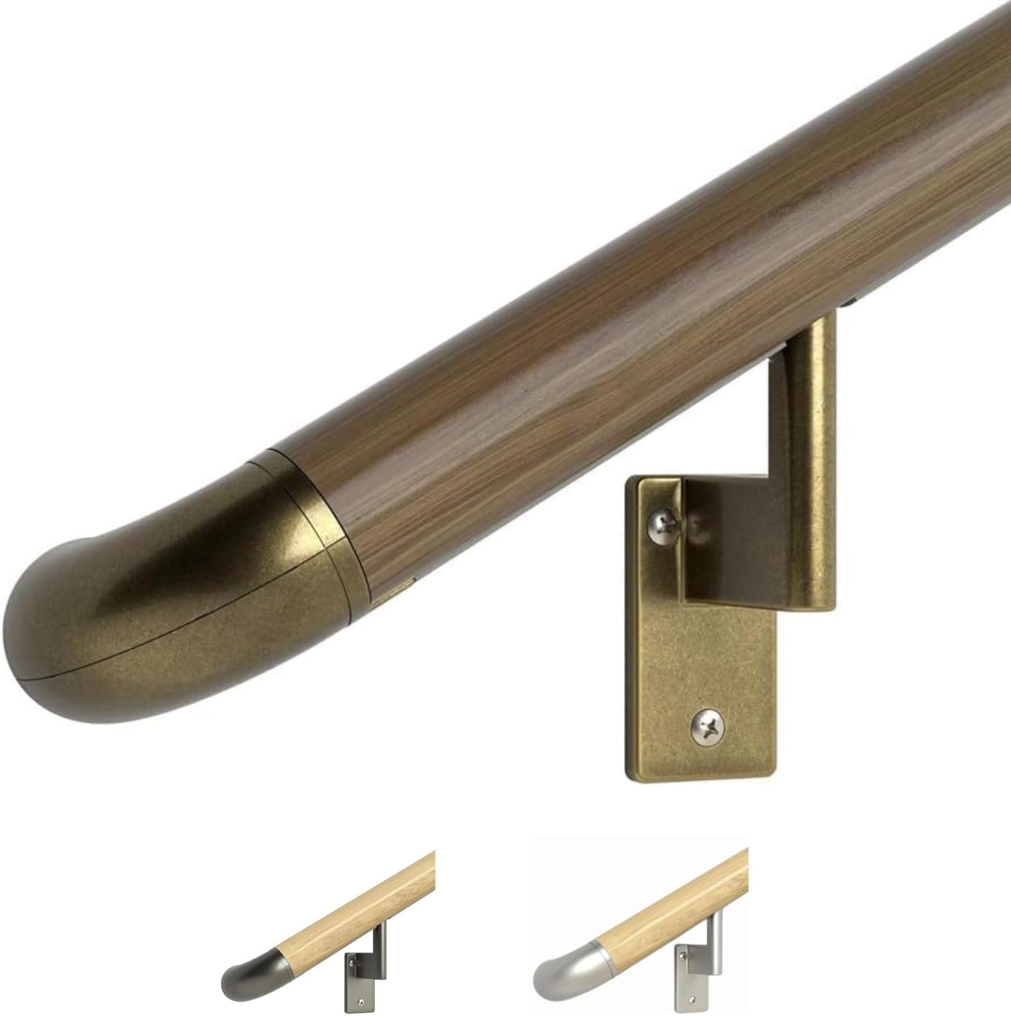 Wall-mounted stair handrail kit (Handrails)