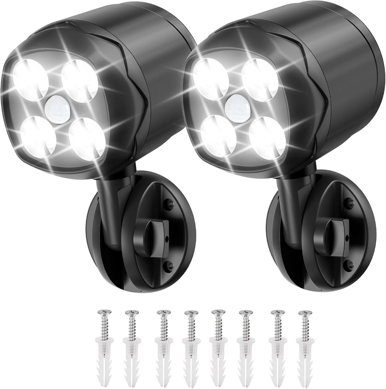 Wireless motion-sensor spotlight (Entry lighting)